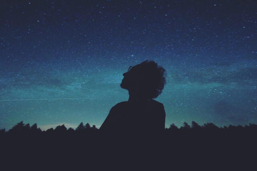 starry night sky